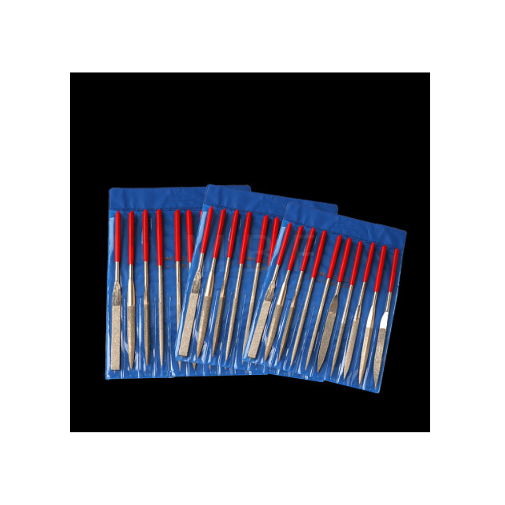 Silicon Carbide Diamond Files - 10pcs