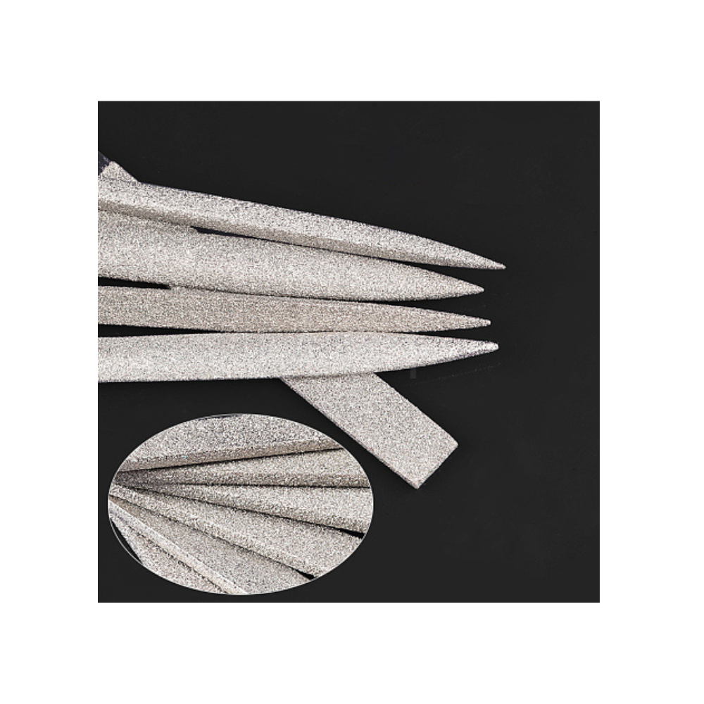 Silicon Carbide Diamond Files - 10pcs