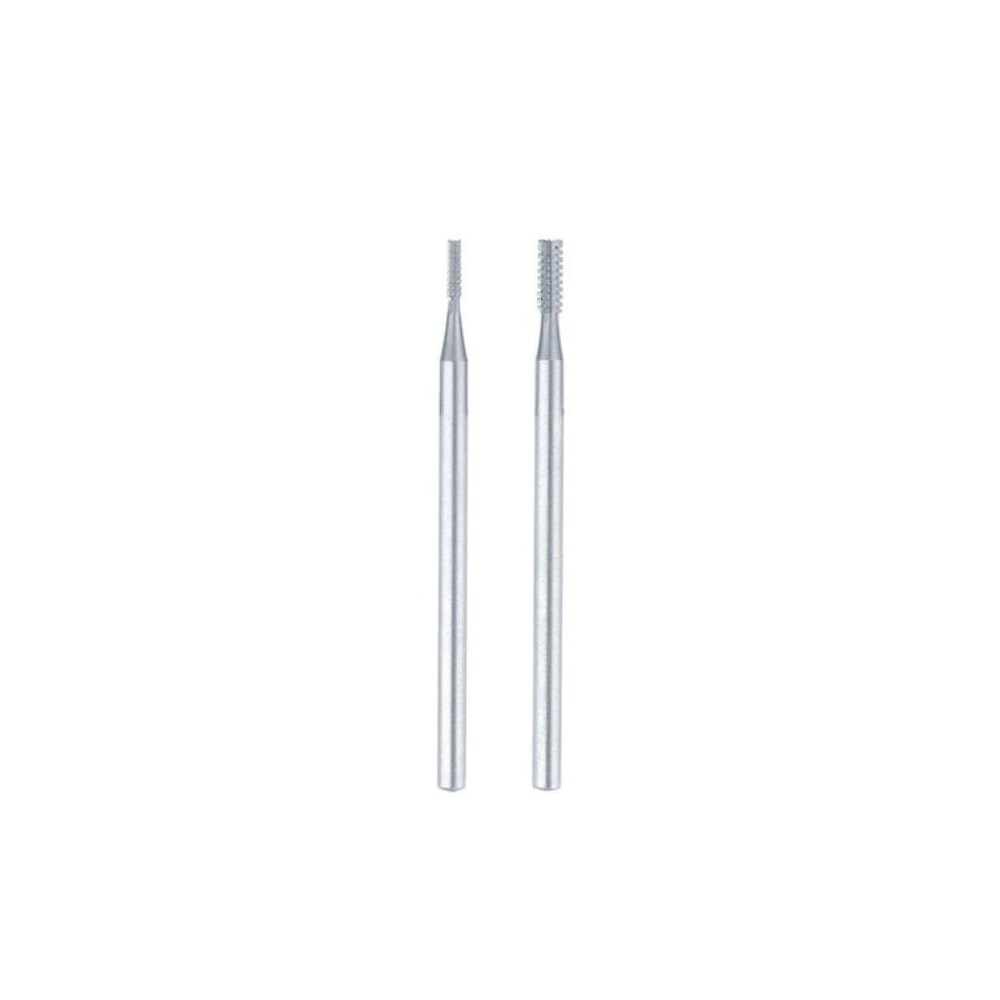 Busch® Tungsten Vanadium Square Cross-Cut Cylinder Bur - 1.2 & 2.1mm