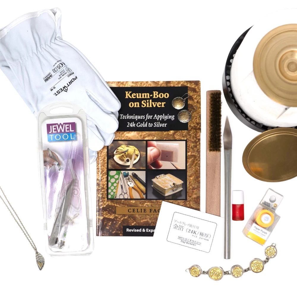 Keum-Boo Add real gold to your silver. Superior to gold plating!