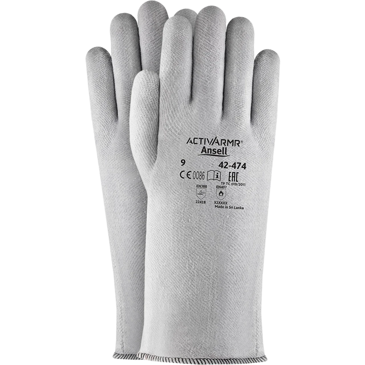 Heat Resistant Kiln Gloves - 1 pair