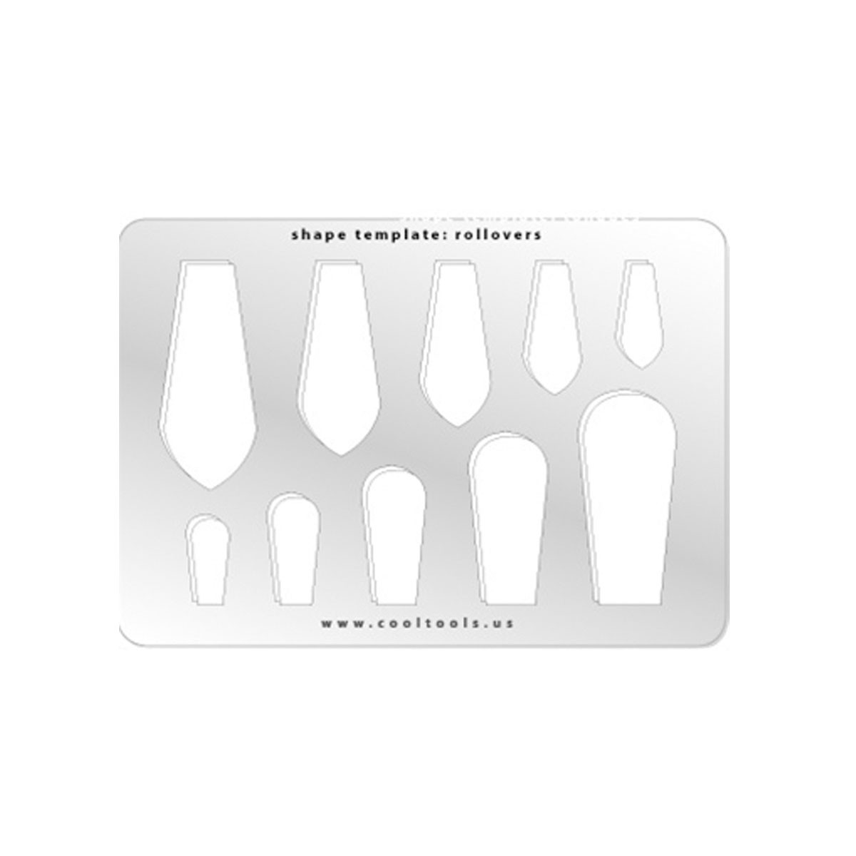 Jewellery Shape Template - Fancy Bails | Metal Clay Ltd