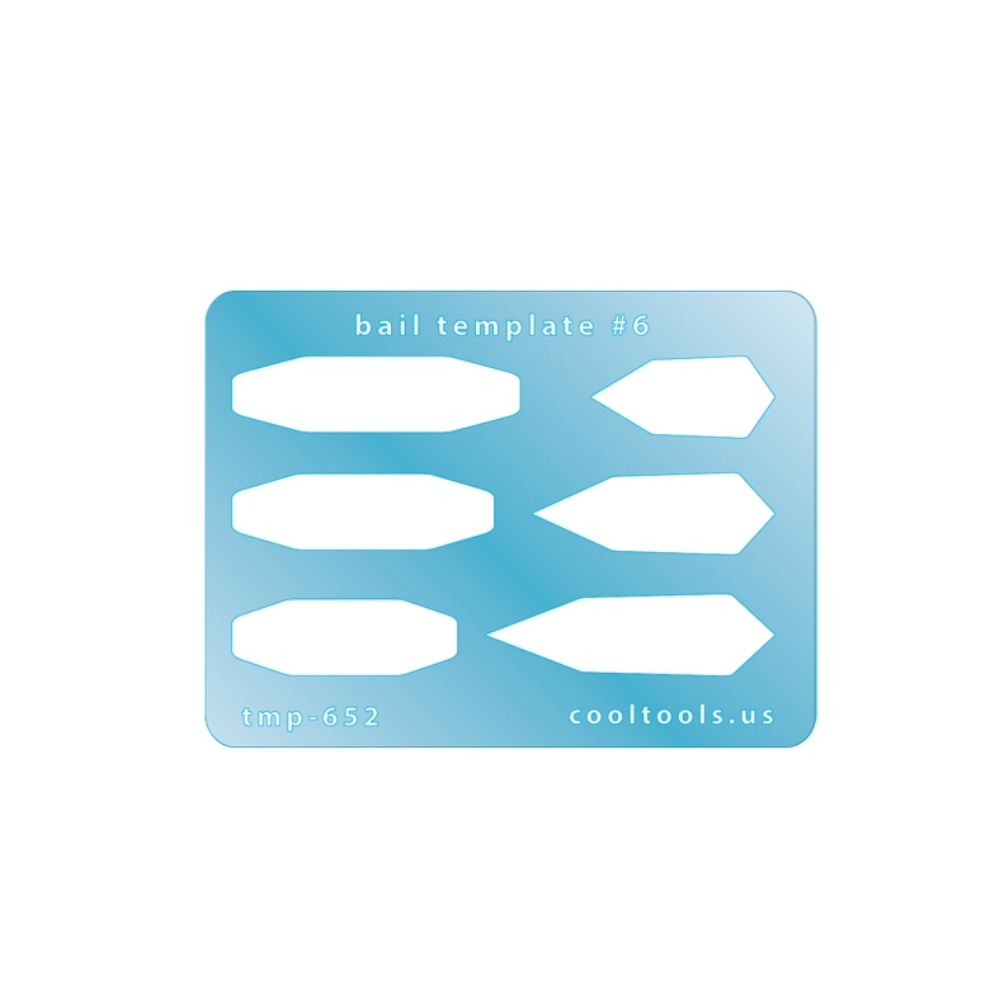 Jewellery shape template - Bail Template 5 | Shape Templates | Metal ...
