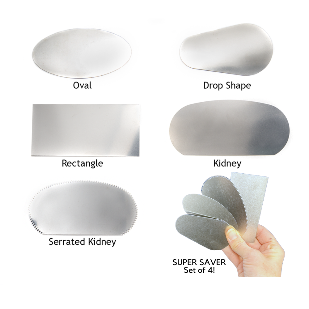 Flexible Steel Scrapers / Kidney Cutters | Cutting & Shaping | Metal ...