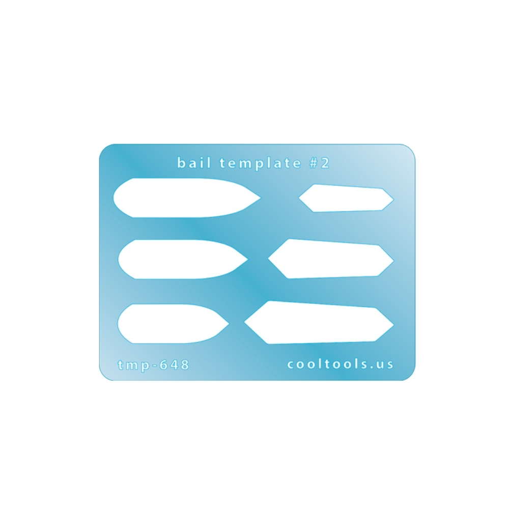 Jewellery shape template - Bail Template 2 | Shape Templates | Metal ...