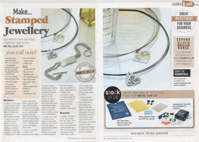 Make Stamped Jewellery - Make & Sell Article 2014