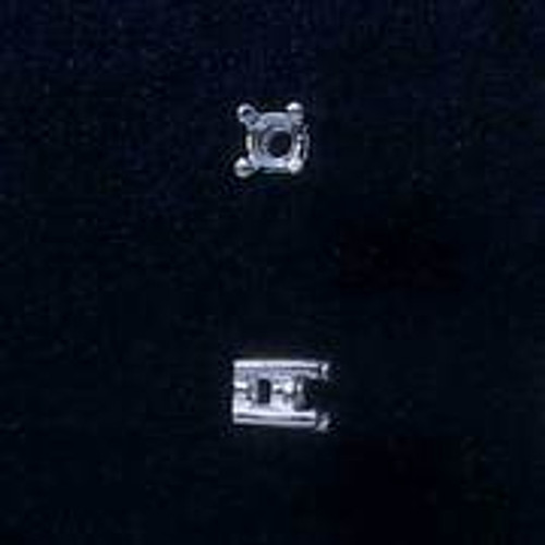 Fine Silver Prong Setting - Round - 2mm