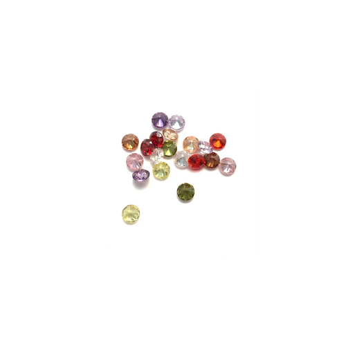 Lab Created Gempack - 3mm Mixed Colours (20 stones)