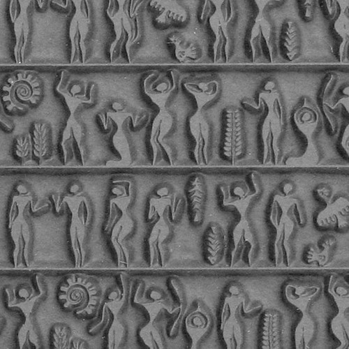 Rollable Texture Tile - Ancient People