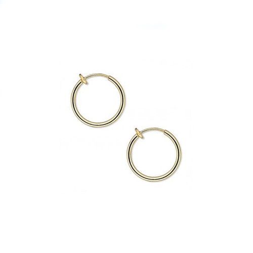 Pierced Look Gold-Plated Earring