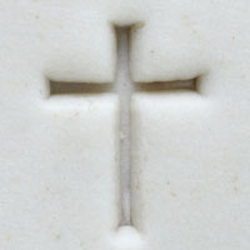 Acrylic Stamp (KS)- Cross - 10mm