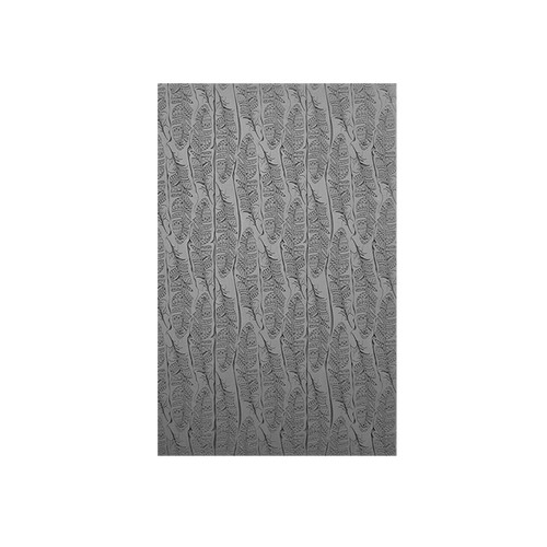 Mega Texture Tile - Tribal Feather Fineline *Limited Stock*