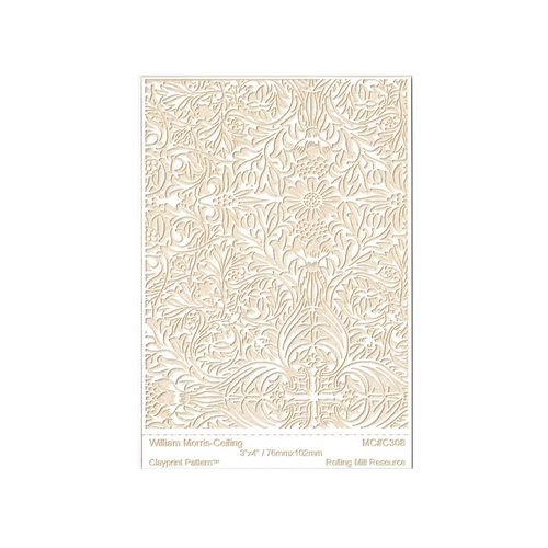 RMR Laser Texture Paper - William Moris Ceiling - 76 x 102mm