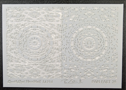 Pam East FlexMat Texture Stamp - Steampunk Central