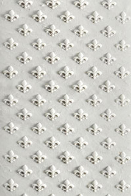 Acrylic Texture Small Roller (KTR) - Fleur-de-lis - 5cm