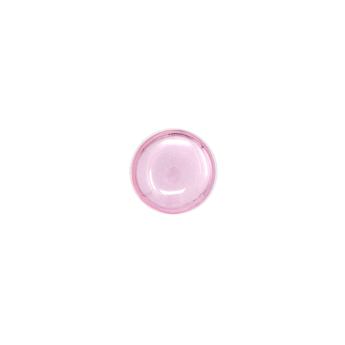 Round Cabochon - CZ Pink - 8mm (Non-fireable)