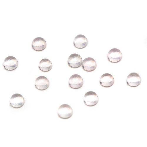 Round Cabochon - Rose Quartz AAA - 3mm