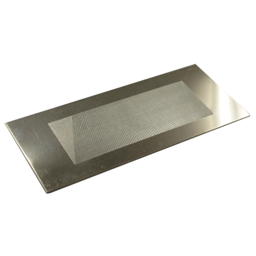 Stainless steel sanding card, medium grit.