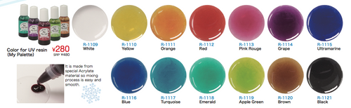 UV Resin Colours