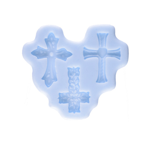 Silicone Mould - Cross Design