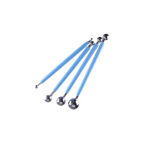 Ball Burnisher Set of 5 (Embossing Tool) Metal Clay Ltd