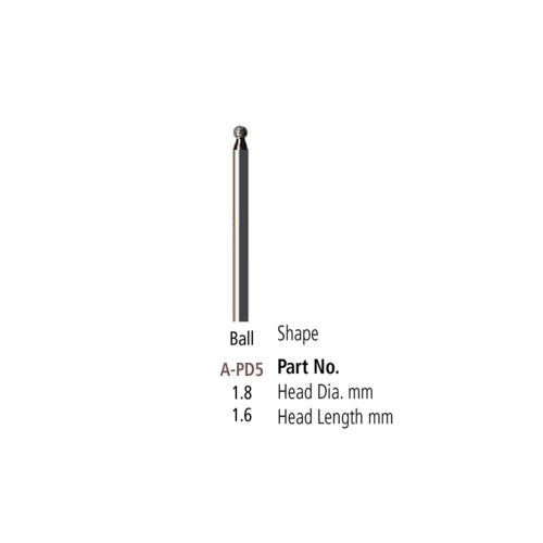 Plated Diamond Points - Ball - 1.8mm 106-APD5