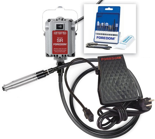 Foredom Square Drive SR kit with foot speed control