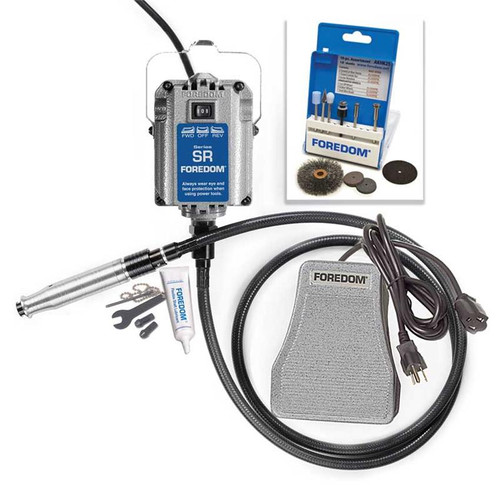 *Foredom Industrial Kit - SR Pendant Motor - Square Drive and Foot speed control K.SRH440-21