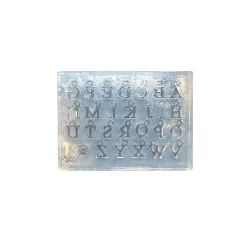 Silicone Alphabet Mould - Straight