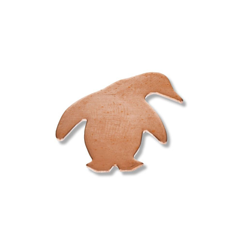 Copper Blank - Penguin- 33 x 20mm