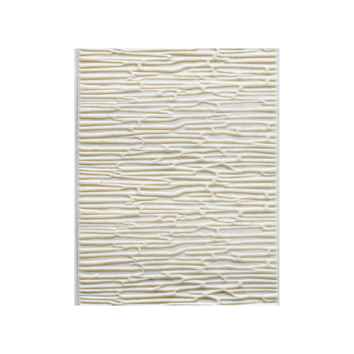 Acrylic Texture Fine Line Roller (KRFL) - Sedimentary Layers - 7.5cm - Example