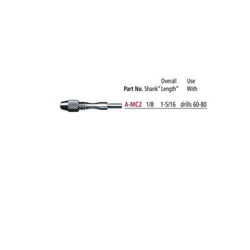 Foredom Micro Chuck 1/8" Shank - For #60-80 Drill Bits