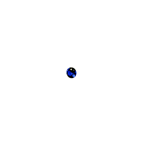 Lab Created Gemstone - Sapphire Round