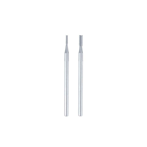 Busch® Tungsten Vanadium Square Cross-Cut Cylinder Bur - 1.2 & 2.1mm