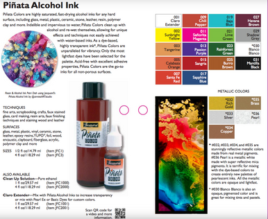 Piñata Alcohol Ink - Exciter Pack of 9