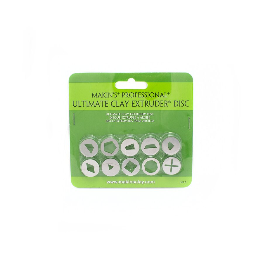 Makin's Ultimate Clay Extruder Discs Set A Metal Clay Ltd