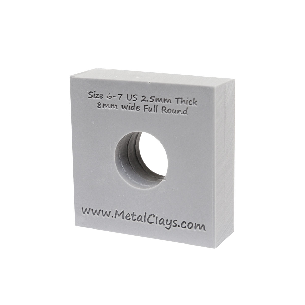 Ring Maker Mould 8mm Wide Uk Size L N