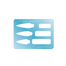 Jewellery shape template - Bail Template 9 | Shape Templates | Metal ...