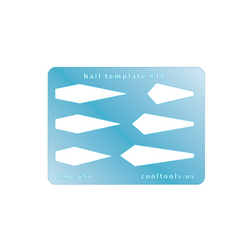 Jewellery shape template - Bail Template 10 | Shape Templates | Metal ...