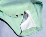 Add-a-Size Baby Garment Extenders with 3 Snaps