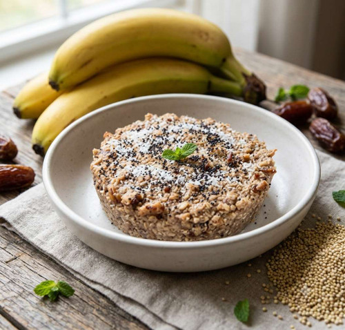 Banana Millet Pudding