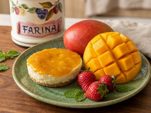 Creamy Mango Cheesecake 