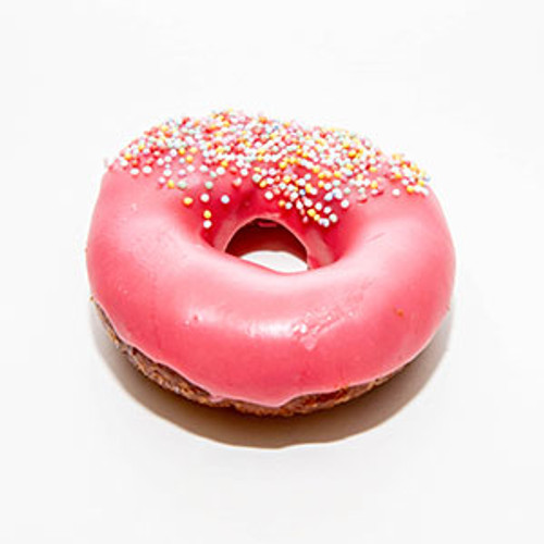 Vegan & Gluten Free Donut-Strawberry Iced (3 pack) 