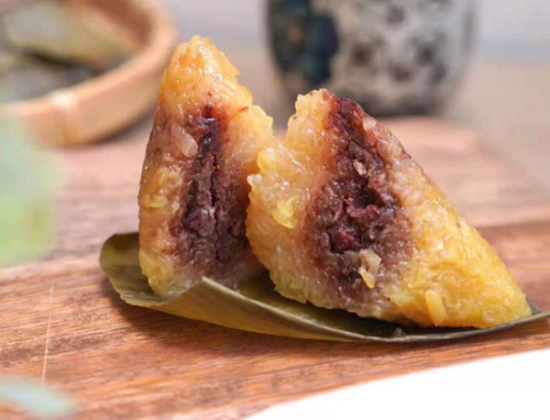 Vegan & Gluten Free Red Bean Sticky Rice Dumplings (5 pack) 