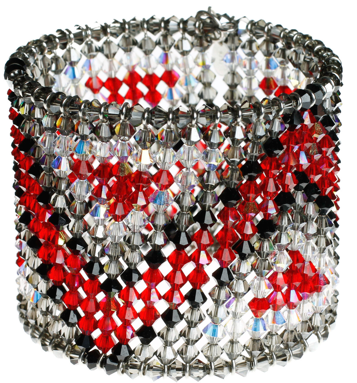 grey crystal bracelet
