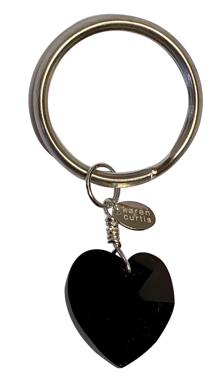 Lv Circle Strass Bag Charm And Key Holder