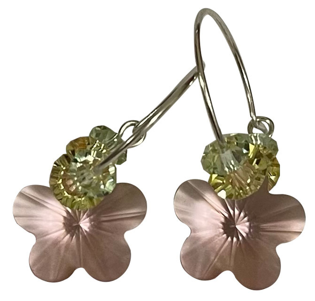 Pip Pearl Flower Hoop Earring