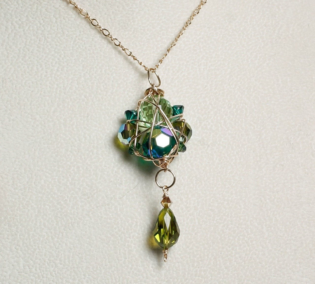 Green Pendant Necklace