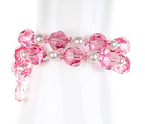 October birthstone Bracelet made with Crystals from Swarovski