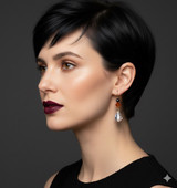 Spooky Season Style: 14K Gold Filled Swarovski Crystal Drop Earrings Spooky Season Style: 14K Gold Filled Swarovski Crystal Drop Earrings